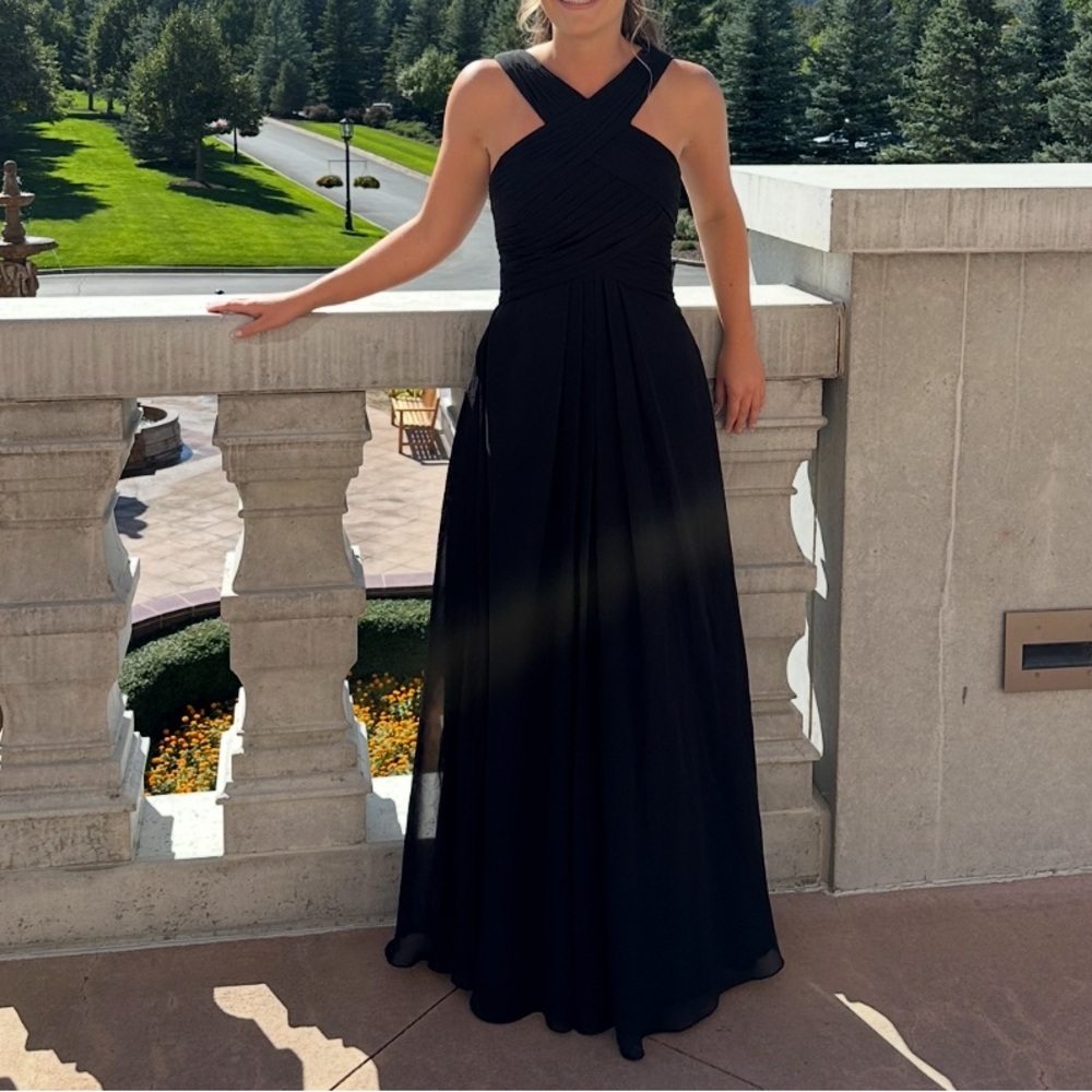 Azazie Black Bridesmaid Dress